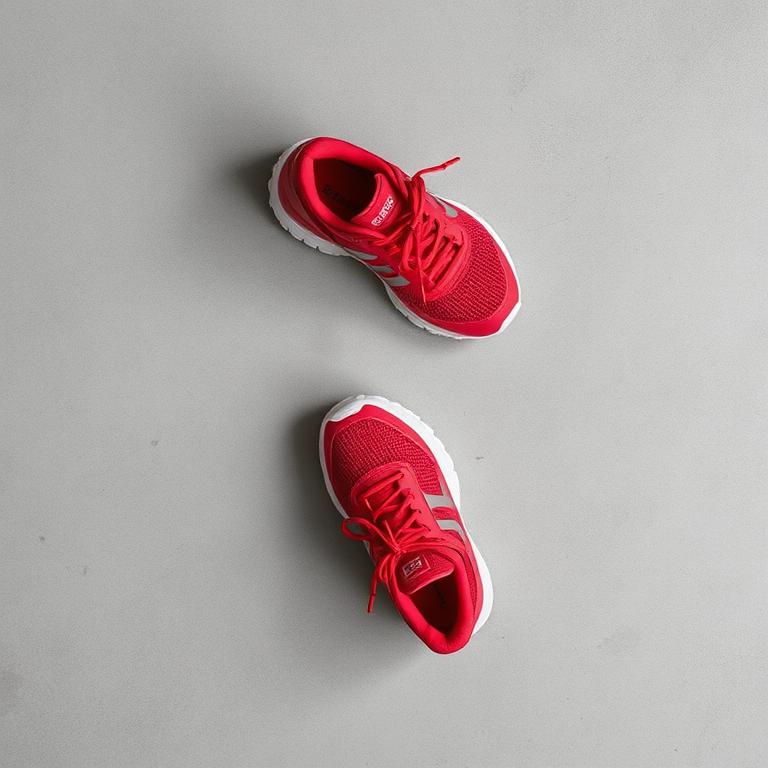 Sneakers desportivos vermelhos — Tamanho 42